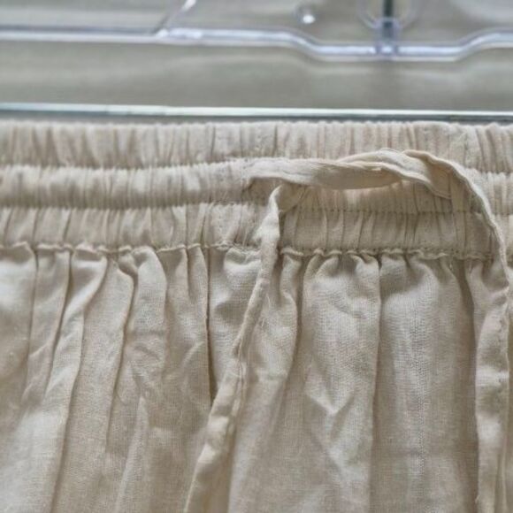 Jamaica BayTan Linen Pants Size Med, Disciver Paradise, Zip Button, Tie in Front - Picture 5 of 11